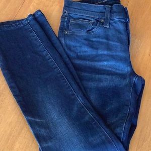 Madewell Skinny Crop S25 dark wash stretch
